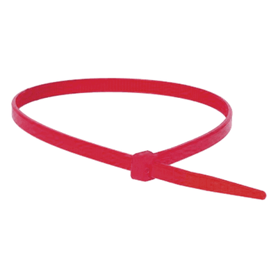 Amarre Universal RedGear de un sólo Bucle para Sujetar Cable de Detección Lineal de Calor (LHD) / Longitud 12,7 cm / Resistente al Fuego / Paquete con 100 Piezas, vista 1