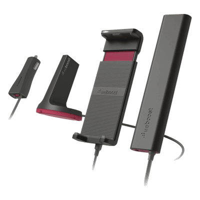Kit Amplificador de señal celular 4G LTE, 3G y VOZ. Especial para vehículos donde el conductor o copiloto requiere la mayor concentración de señal. Soporta un usuario y múltiples operadores., vista 1