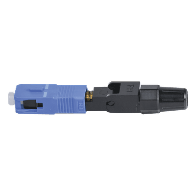 Conector Rápido de Instalación en Campo, Monomodo, SC/UPC, pre-pulido, re-terminable, ideal para Aplicaciones FTTx