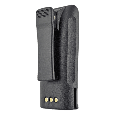Batería de Li-Ion, 2500 mAh. Alternativa para HNTN4497 para el radio Motorola  EP-450/ DEP 450/CP200/CP250/PR400/GP3388/CP080/150/200.(incluye clip), vista 1