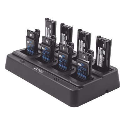 Cargador de Baterías / Doble Química Ni-MH y Li-Ion / 8 Cavidades / Fuente 100-240 VAC / Salida 15V 8A / Carga Rápida / Alternativa KSC-31, KSC-35, KSC-43K, vista 1