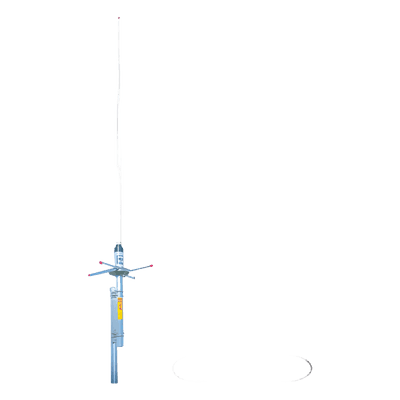 Antena Base Fibra de Vidrio, UHF de 456-464 MHz, 6 dB de ganancia