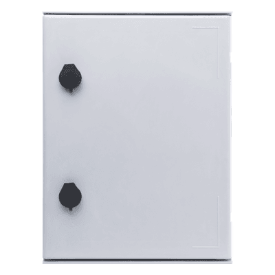 Gabinete de Poliéster IP65 Uso en Intemperie (300 x 400 x 200 mm) con Placa Trasera Interior (Incluye Chapa y Llave)., vista 1