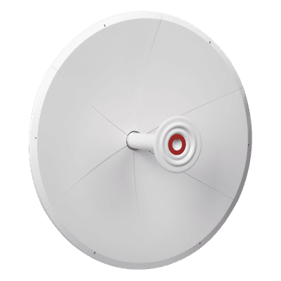 Antena direccional para C5x, Doble polaridad 45 ° y 90 °, 4.9 - 6.5 GHz, 2 ft, Ganancia de 30 dBi, Montaje incluido, vista 1