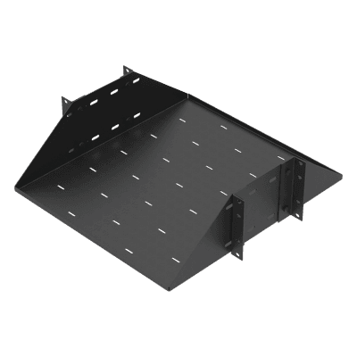 Charola para Servidor o Ups. Rack de 19" de 3 Unidades. Prof.: 484 mm. Hasta 150 Kg  de Carga., vista 1