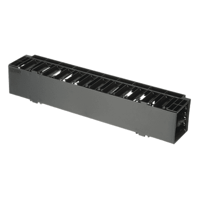 Organizador de Cables Horizontal NetManager, Sencillo (Solo Frontal), Para Rack de 19in, 2UR, vista 1