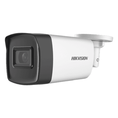 Bala TURBOHD 2 Megapíxeles (1080p) / Lente 3.6 mm / Exterior IP67 / 80 mts IR EXIR / dWDR / 4 Tecnologías, vista 1