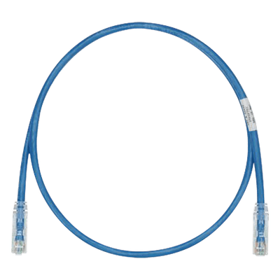 Cable de Parcheo TX6, UTP Cat6, 24 AWG, LSZH, Color Azul, 3 Metros, vista 1