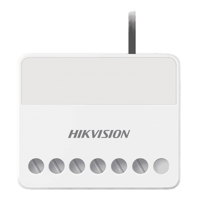 (AX PRO) Relevador Inalámbrico / 1 Entrada de Alarma 24/7 / 1 Salida de Relevador 0 a 36 VCD (Max. 5 A), vista 1