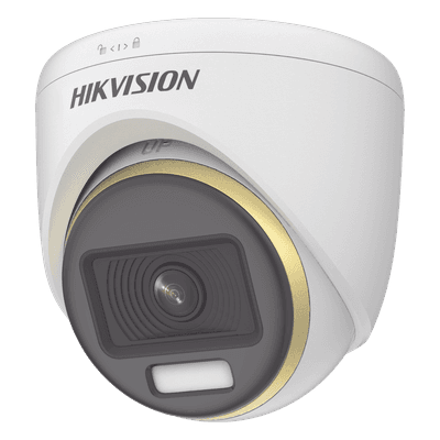 Turret TURBOHD 4K / Imagen a color 24/7 / Lente 2.8 mm / Luz Blanca 40 mts / Exterior IP67 / WDR 130 dB, vista 1