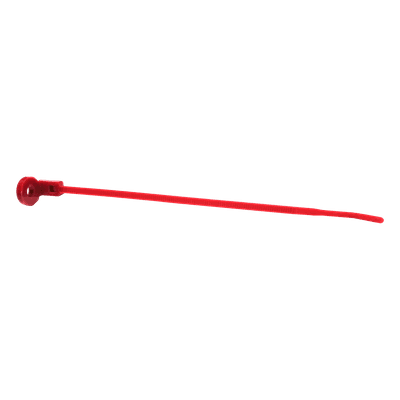 Amarre Universal RedGear de un sólo Bucle para Sujetar Cable de Detección Lineal de Calor (LHD) / Orificio para Fijar con Tornillo / Resistente al Fuego / Paquete con 100 Piezas
