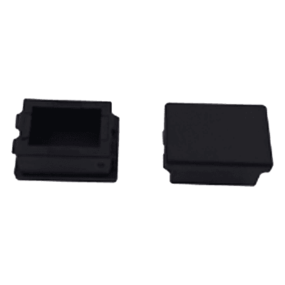 Inserto ciego para placas acopladoras LP-FO-D06 y LP-FO-D12, color negro, Bolsa con 100 pcs, vista 1