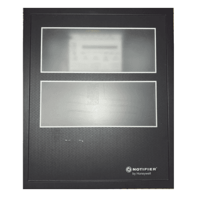 Puerta para Gabinete de 2 Niveles / para Paneles NOTIFIER / Color Negro, vista 1