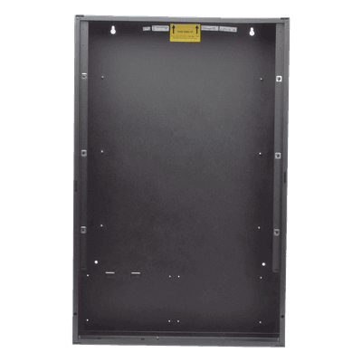 Gabinete de 3 Niveles / para Paneles NOTIFIER / Color Negro, vista 1