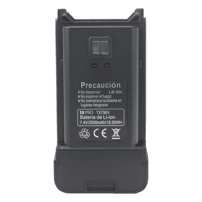 Batería de li-Ion de 2500 mAh compatible con radios TX790, vista 1