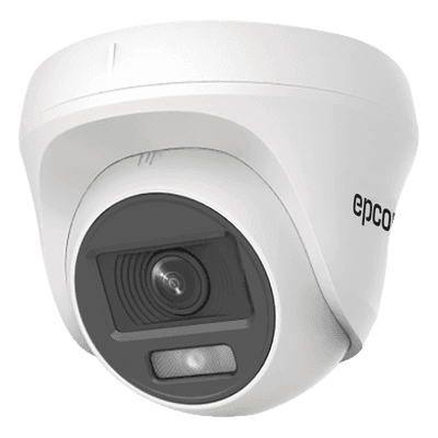 Turret TURBOHD 2 Megapíxel (1080p) / Imagen a color 24/7 / Lente 2.8 mm / Policarbonato / Luz Blanca 20 mts / Interior / TVI-AHD-CVI-CVBS / dWDR, vista 1