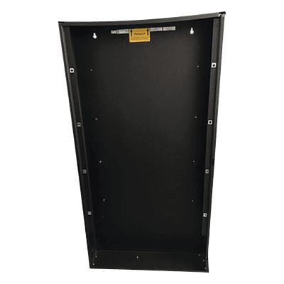 Gabinete de 4 Niveles / para Paneles NOTIFIER / Color Negro, vista 1