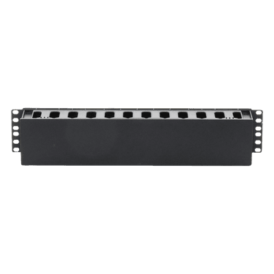 Organizador de cables Horizontal Para Rack de 19", 2U, vista 1