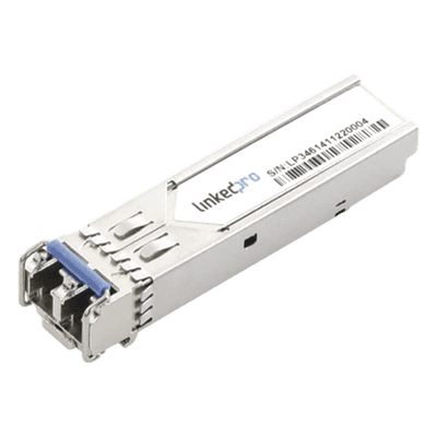 Transceptor Industrial SFP (Mini-Gbic) / Multimodo / 1.25 Gbps de velocidad / Conectores LC Dúplex / Hasta 2 km de Distancia, vista 1