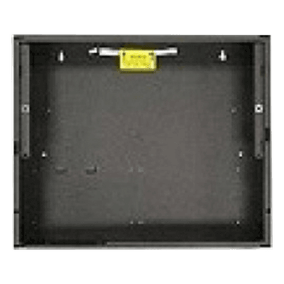 Gabinete de 1 Nivel / para Paneles NOTIFIER / Color Negro, vista 1