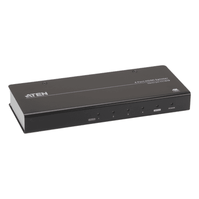 Splitter de video HDMI / 1 x 4 / True 4K @ 60 Hz / HDCP 2.2/| EDID Expert, vista 1