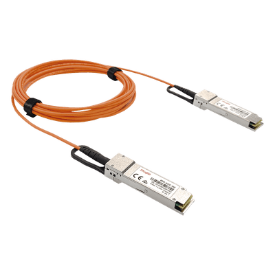 Cable óptico activo de conexión directa Rujie QSFP-40G-AOC5M 40GBase-AOC QSFP, 5 metros, vista 1