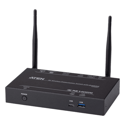 Switch de Presentaciones WiFi / Resolución 4K para salas de reuniones, vista 1