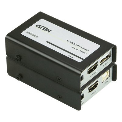 Extensor HDMI/USB sobre Cat 5 (1080p a 40 m), vista 1