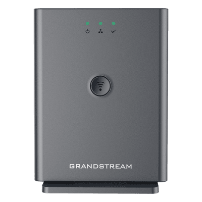 Estación Base DECT VoIP / Hasta 10 Teléfonos DECT / 20 Cuentas SIP / Alcance Hasta 400 m / Ethernet 10/100 Mbps / PoE 802.3af / Audio HD / GDMS, vista 1