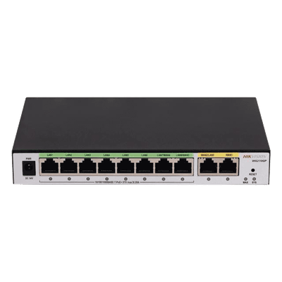 Router Inalámbrico WISP / Hasta 1200 Mbps / Doble Banda AC (2.4 GHz y 5 GHz) / 4 Puertos 10/100 Mbps /  4 Antenas Omnidireccional de 5 dBi / Interior, vista 1