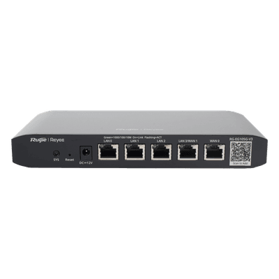 Router Administrable Cloud con 3 Puertos LAN Gigabit, 1 Puerto WAN Gigabit y 1 Puerto LAN/WAN Gigabit Configurable, Hasta 100 Clientes con Desempeño de 600 Mbps Asimétricos, vista 1