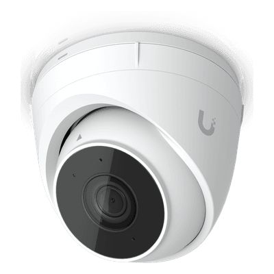 Cámara UniFi Protect G5 Turret Ultra, compacta, para exterior / 2K (4 MPX) / ángulo 102.4° / visión nocturna hasta 30mts/ detección de eventos / micrófono, POE+, vista 1