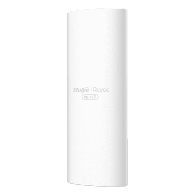 Punto de acceso Wi-Fi 7 para Exterior IP65, Doble Banda MLO hasta 512 Usuarios, ancho de banda de hasta 5 Gbps , interior con puerto 2.5G, 802.11 BE19000 MU-MIMO 5X5, vista 1