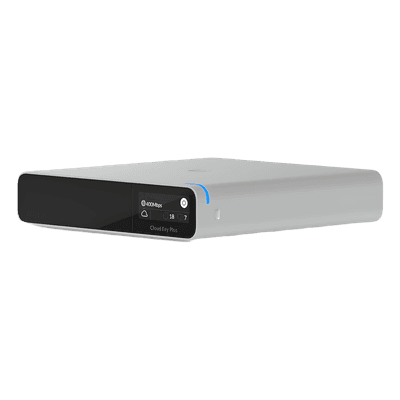 UniFi OS Console Cloud Key Gen2 PLUS SSD / Administra todas las líneas UniFi / Memoria SSD 1TB / alimentación POE af o adaptador de corriente / Gestione desde internet o app móvil, vista 1