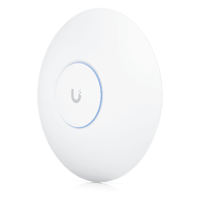 Access Point UniFi U7 Pro Max con 8 streams espaciales / para Techo o Pared / Tribanda (2.4/5/6GHz) / Radio Dedicado a Escaneo Espectral / Puerto 2.5 GbE / +500 clientes / POE+ (No incluido) / Para alta densidad de usuarios en escenarios exigentes, vista 1