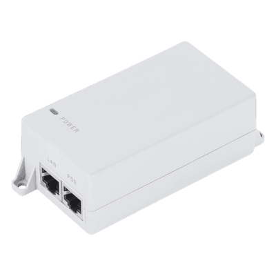 Inyector Poe Gigabit Ethernet, de 24 V, 1,25 A, 30 W, para radios C6X y B5X (502-00030), vista 1