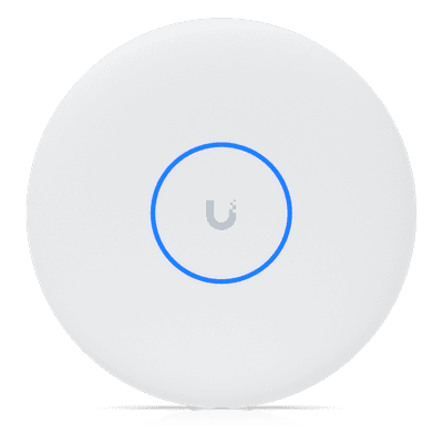 Punto de Acceso UniFi U7 Pro XGs / Wi-Fi 7 Tri-banda / Mu-MIMO 8 Streams / Puerto Uplink RJ45 de 10 GbE / Montaje en Techo y Pared / PoE++, vista 1