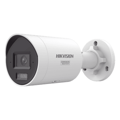 [Dual Light + ColorVu 3.0 + HikAI] Bala IP 4 Megapixel / Lente 2.8 mm / 40 mts Luz Blanca / 2 Microfonos Integrados / Exterior IP67 / Estrobo Luz Blanca /  WDR 130 dB / ACUSENSE 3.0 / Metal / NEMA 4X / ACUSEARCH, vista 1