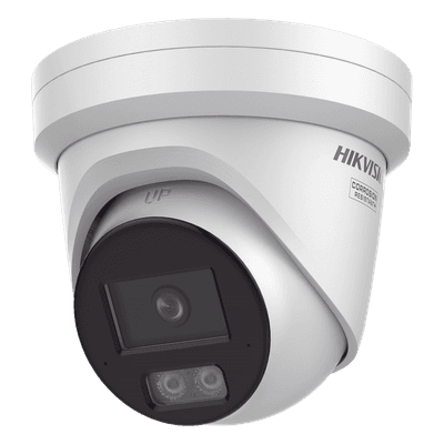 [Dual Light + ColorVu 3.0 + HikAI] Turret IP 4 Megapixel / Lente 2.8 mm / 30 mts IR + Luz Blanca / 2 Microfonos Integrados / Exterior IP67 / WDR 130 dB / ACUSENSE 3.0 / Metal / NEMA 4X / ACUSEARCH, vista 1