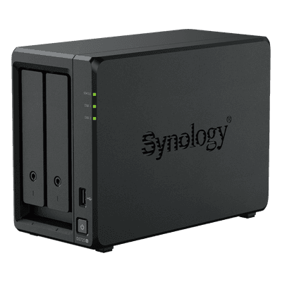Servidor NAS de 2 Bahías (Expandible a 7 Bahías) / Hasta 126 TB / Servicio Nube Gratis (P2P) / Administración Remota y Respaldo Programado, vista 1