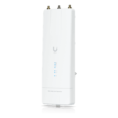 Radio Conectorizado Wave MLO para enlaces PTP Backhaul / Con tecnología 802.3be y Perforación de Canal para ambientes ruidosos / 5180-5825 MHz / 5+ Gbps / Radio dedicado para análisis del espectro / (1) RJ45 10G / (1) SFP+ 10G /, vista 1