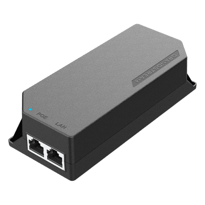 Inyector Power over Ethernet (PoE) / IEEE 802.3af/at/ Puertos 2.5G / 30W / Plug-and-Play / Fuente de Alimentación Integrada / Cable AC 1.2 m (3.94 ft), vista 1