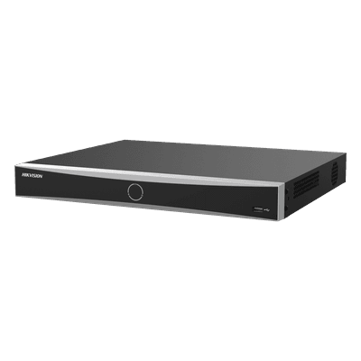 [AcuSearch] NVR 12 Megapixel (4K) / 16 Canales IP / 16 Puertos PoE+ (10/100 Mbps) / Reconocimiento Facial / AcuSense / 2 Bahías para HDD de 16 TB / HDMI 4K / Alarmas I/O, vista 1