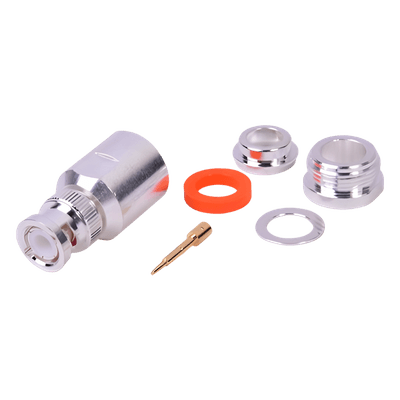 Conector BNC macho para cable BELDEN 9913, 7810A, 8214; ANDREW CNT-400; SYSCOM RG8/U-SYS, RFLASH-1113, vista 1