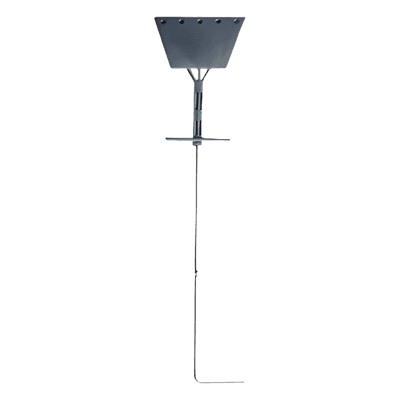 Ancla tipo Paleta con Redondo 3/4", placa de 1/2", 195 cm de Largo, Galvanizado por Inmersión en Caliente., vista 1