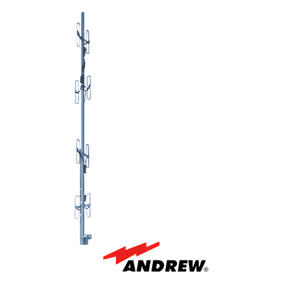 Antena base de 8 Dipolos, 450 - 470 MHz, resistente a humedad y diseño robusto