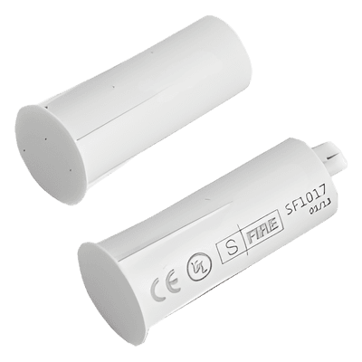 Contacto magnético para puertas y ventanas  aluminio y madera de empotrar color blanco / GAP:19 mm, vista 1