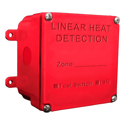 Caja Empalme para Cable Detector de Calor Lineal (LHD) / Para uso en Intemperie / Resistente al Fuego / Permite un Empalme Fácil y Rápido