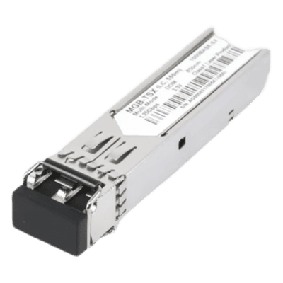 Transceptor Industrial mini-Gbic SFP 1G LC TX:850nm para fibra Multi Modo hasta 550m, vista 1