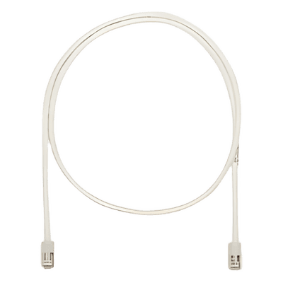 Cable de parcheo UTP Categoría 5e, con plug modular en cada extremo - 1.5 m. - Blanco Mate, vista 1